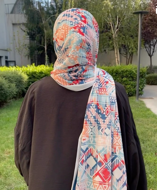 Shifon Hijab with special design